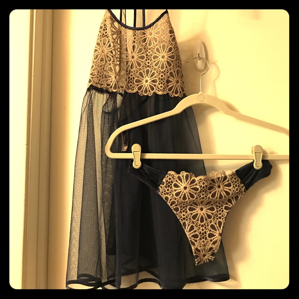 Victoria's Secret Babydoll & Panty Set